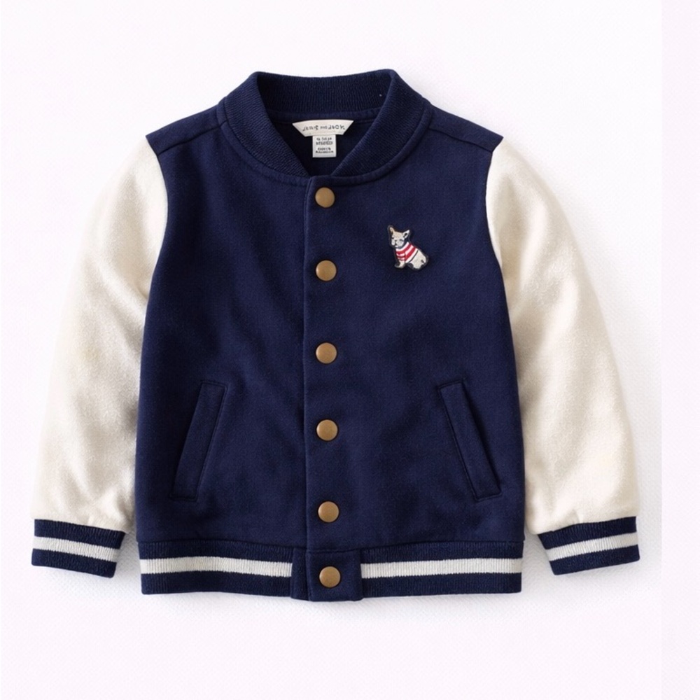 Janie and Jack varsity jacket